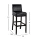ΣΚΑΜΠΩ ΜΠΑΡ ΟΞΙΑ ΜΕ ΠΛΑΤΗ ΜΕ PVC ΚΑΦΕ RODOS VEGGE HM299 44x52,5x111 εκ.