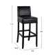 ΣΚΑΜΠΩ ΜΠΑΡ ΟΞΙΑ ΜΕ ΠΛΑΤΗ ΜΕ PVC ΚΑΦΕ RODOS VEGGE HM299 44x52,5x111 εκ.