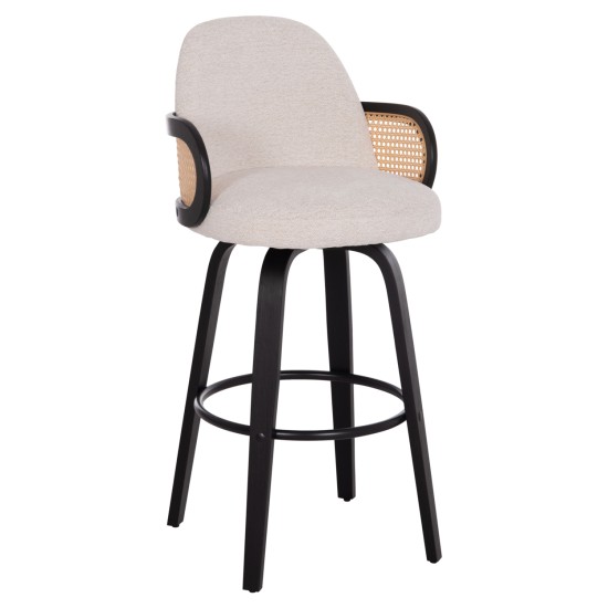 ΣΚΑΜΠΟ ΜΠΑΡ ΠΕΡΙΣΤΡΕΦΟΜΕΝΟ BECKER HM18251.02 PLYWOOD ΜΑΥΡΟ--ΕΚΡΟΥ ΥΦΑΣΜΑ 50x52x100Υ ΣΚΑΜΠΟ ΜΠΑΡ ΠΕΡΙΣΤΡΕΦΟΜΕΝΟ BECKER HM18251.02 PLYWOOD ΜΑΥΡΟ--ΕΚΡΟΥ ΥΦΑΣΜΑ 50x52x100Υ