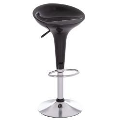 ΣΚΑΜΠΟ ΜΠΑΡ ΠΕΡΙΣΤΡΕΦΟΜΕΝΟ DAISY HM200.21 ABS ΣΕ ΜΑΥΡΟ--ΑΝΑΡΤΗΣΗ 44x38x85Υεκ.