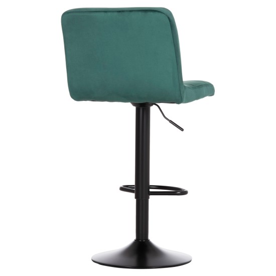 ΣΚΑΜΠΟ ΜΠΑΡ ΠΕΡΙΣΤΡΕΦ. DIANA HM202.43 ΚΥΠΑΡΙΣΣΙ ΒΕΛΟΥΔΟ--ΜΕΤΑΛΛΟ ΜΑΥΡΟ ΜΑΤ 44x52x109Υεκ