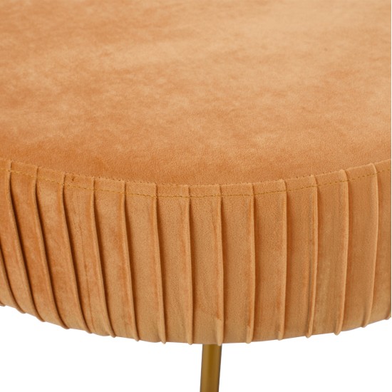 ΣΚΑΜΠΟ ΠΑΓΚΑΚΙ ALINAFE HM8635.09 ΑΠΟ ΧΡΥΣΟ ΒΕΛΟΥΔΟ ΜΕ ΧΡΥΣΗ ΒΑΣΗ 118Χ64Χ40,5Y εκ.