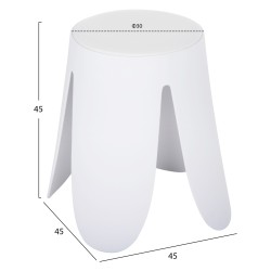 ΣΚΑΜΠΟ ΠΟΛΥΠΡΟΠΥΛΕΝΙΟΥ DENTY HM9619.01 ΛΕΥΚΟ-ΚΑΘΙΣΜΑ PU Φ30x45Υεκ