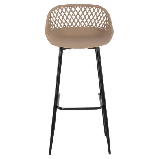 ΣΚΑΜΠΟ ΠΟΛΥΠΡΟΠΥΛΕΝΙΟΥ AVAYA ΚΑΠΟΥΤΣΙΝΟ-ΜΕΤΑΛΛΙΚΑ ΠΟΔΙΑ ΜΑΥΡΑ HM8686.13 46x48x99Υεκ.