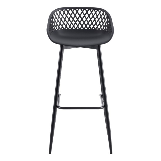 ΣΚΑΜΠΟ ΠΟΛΥΠΡΟΠΥΛΕΝΙΟΥ AVAYA HM8686.12 ΜΑΥΡΟ ΜΕ ΜΕΤΑΛΛΙΚΑ ΠΟΔΙΑ 45x45x97Υ εκ.