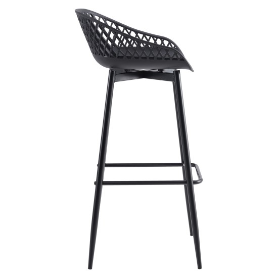 ΣΚΑΜΠΟ ΠΟΛΥΠΡΟΠΥΛΕΝΙΟΥ AVAYA HM8686.12 ΜΑΥΡΟ ΜΕ ΜΕΤΑΛΛΙΚΑ ΠΟΔΙΑ 45x45x97Υ εκ.