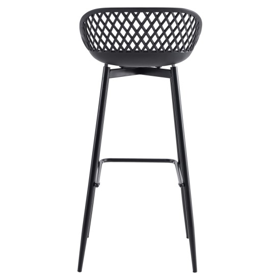 ΣΚΑΜΠΟ ΠΟΛΥΠΡΟΠΥΛΕΝΙΟΥ AVAYA HM8686.12 ΜΑΥΡΟ ΜΕ ΜΕΤΑΛΛΙΚΑ ΠΟΔΙΑ 45x45x97Υ εκ.