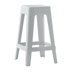 ΣΚΑΜΠΟ ΠΟΛΥΠΡΟΠΥΛΕΝΙΟΥ ΤΕΤΡΑΓΩΝΟ ZEB HM6128.05 ΚΑΠΟΥΤΣΙΝΟ 35x35x65Υεκ.