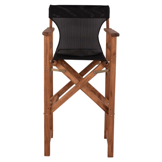 ΣΚΑΜΠΟ ΣΚΗΝΟΘΕΤΗ ΛΗΜΝΟΣ ΚΑΡΥΔΙ ΜΕ TEXTILENE ΜΑΥΡΟ HM10374.05