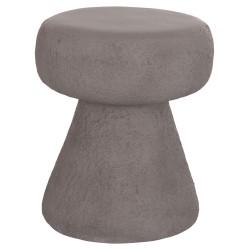 ΣΚΑΜΠΟ ΣΤΡΟΓΓΥΛΟ INTERON HM18171.03 FIBER CEMENT ΣΕ ΓΚΡΙ--Φ34x39Υεκ.