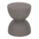 ΣΚΑΜΠΟ ΣΤΡΟΓΓΥΛΟ ZINI HM6580.01 FIBER CEMENT ΣΕ ΓΚΡΙ Φ35x43Υεκ