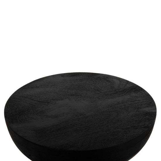 ΣΚΑΜΠΟ ΣΤΡΟΓΓΥΛΟ SCALLOP HM9702 ΜΑΣΙΦ MANGO ΣΕ ΣΕ ΜΑΥΡΟ ΧΡΩΜΑ Φ35x45Υεκ.