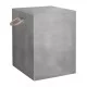 ΣΚΑΜΠΟ ΤΕΤΡΑΓΩΝΟ FIBER CEMENT ΜΕ ΧΕΡΟΥΛΙΑ ZAK HM6581.01 ΣΕ ΓΚΡΙ 36x36x43Υεκ