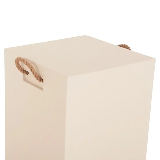 ΣΚΑΜΠΟ ΤΕΤΡΑΓΩΝΟ FIBER CEMENT ΜΕ ΧΕΡΟΥΛΙΑ ZAK HM6581.02 ΣΕ ΜΠΕΖ 36x36x45,5Υεκ