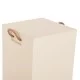 ΣΚΑΜΠΟ ΤΕΤΡΑΓΩΝΟ FIBER CEMENT ΜΕ ΧΕΡΟΥΛΙΑ ZAK HM6581.02 ΣΕ ΜΠΕΖ 36x36x45,5Υεκ