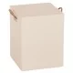 ΣΚΑΜΠΟ ΤΕΤΡΑΓΩΝΟ FIBER CEMENT ΜΕ ΧΕΡΟΥΛΙΑ ZAK HM6581.02 ΣΕ ΜΠΕΖ 36x36x45,5Υεκ