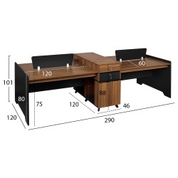 ΣΤΑΘΜΟΣ ΕΡΓΑΣΙΑΣ ΕΠΑΓΓΕΛΜΑΤΙΚΟΣ 4 ΑΤΟΜΩΝ  284Χ120Χ120 HM2102