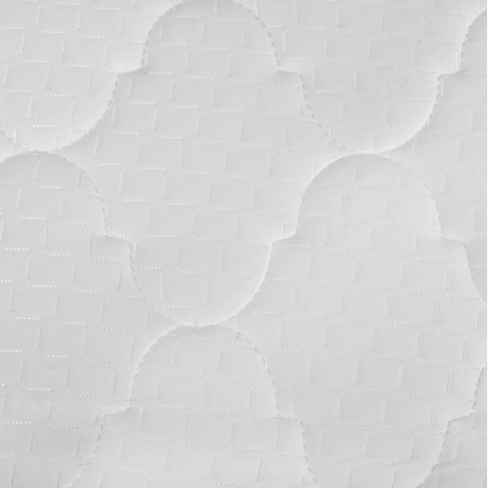 ΣΤΡΩΜΑ ΑΦΡΟΥ ΧΩΡΙΣ ΕΛΑΤΗΡΙΑ JORDY 110X190x15Y-- HM374.02  (ROLL PACKING) ΛΕΥΚΟ