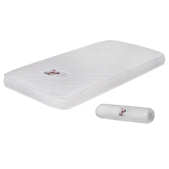 ΣΤΡΩΜΑ ΑΦΡΟΥ ΧΩΡΙΣ ΕΛΑΤΗΡΙΑ JORDY 90X200x15Y-- HM374.10  (ROLL PACKING) ΛΕΥΚΟ