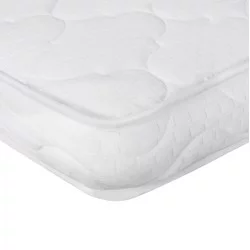 ΣΤΡΩΜΑ ΑΦΡΟΥ ΧΩΡΙΣ ΕΛΑΤΗΡΙΑ JORDY 90X200x15Y-- HM374.10  (ROLL PACKING) ΛΕΥΚΟ