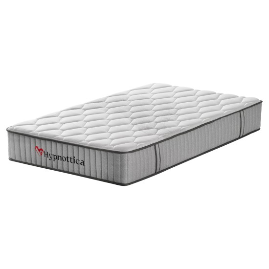 ΣΤΡΩΜΑ ΔΙΠΛΟ HYPNOTTICA HM748.04 POCKET SPRINGS--ΛΕΥΚΟ 140x200x25Υεκ.
