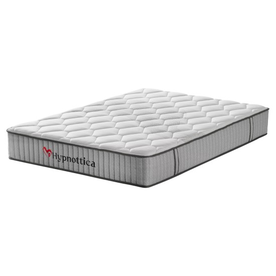 ΣΤΡΩΜΑ ΔΙΠΛΟ HYPNOTTICA HM748.05 POCKET SPRINGS--ΛΕΥΚΟ 150x200x25Υεκ.