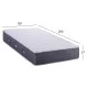 ΣΤΡΩΜΑ DREAMTOPIA CLOUD9 HM656.120 BONNELL SPRING 120x200x27Y εκ.