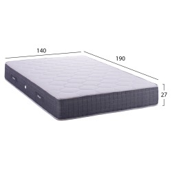 ΣΤΡΩΜΑ DREAMTOPIA ΣΕΙΡΑ CLOUD9 HM656.140-190 BONNELL SPRING 140x190x27Yεκ.