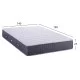 ΣΤΡΩΜΑ DREAMTOPIA ΣΕΙΡΑ CLOUD9 HM656.140-190 BONNELL SPRING 140x190x27Yεκ.