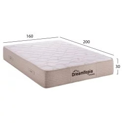 ΣΤΡΩΜΑ DREAMTOPIA, σειρά URANIA HM659.160 POCKET SPRING 160X200x30Yεκ.
