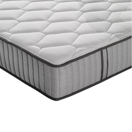 ΣΤΡΩΜΑ ΗΜΙΔΙΠΛΟ HYPNOTTICA HM748.02 POCKET SPRINGS--ΛΕΥΚΟ 120x200x25Υεκ.