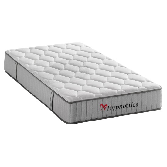 ΣΤΡΩΜΑ ΗΜΙΔΙΠΛΟ HYPNOTTICA HM748.02 POCKET SPRINGS--ΛΕΥΚΟ 120x200x25Υεκ.