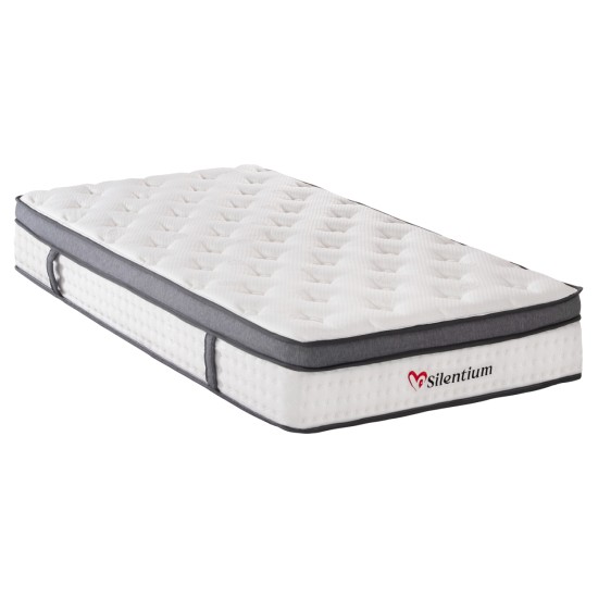 ΣΤΡΩΜΑ ΗΜΙΔΙΠΛΟ SILENTIUM HM749.02 POCKET SPRINGS--ΛΕΥΚΟ 120x200x30Υεκ.