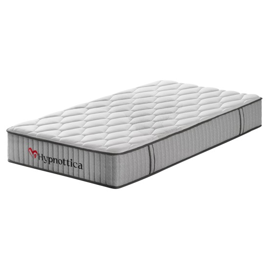 ΣΤΡΩΜΑ ΜΟΝΟ HYPNOTTICA HM748.01 POCKET SPRINGS--ΛΕΥΚΟ 90x190x25Υεκ.