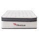 ΣΤΡΩΜΑ ΜΟΝΟ SILENTIUM HM749.01 POCKET SPRINGS--ΛΕΥΚΟ 90x190x30Υεκ.