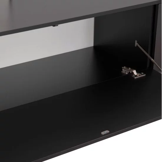 ΣΥΝΘΕΣΗ ΤΗΛΕΟΡΑΣΗΣ DORT HM18076.02 ΜΕΛΑΜΙΝΗ ΣΕ ΣΟΝΑΜΑ-ΣΚΟΥΡΟ ΓΚΡΙ 249.5x42.2x199.5Υεκ