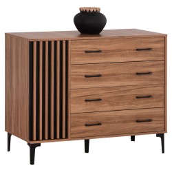 ΣΥΡΤΑΡΙΕΡΑ ΣΕΙΡΑ HARRY HM18009.01 ΜΕΛΑΜΙΝΗ ΦΥΣΙΚΟ ΞΥΛΟΥ-ΜΑΥΡΟ 110x46x87,5Υεκ. ΣΥΡΤΑΡΙΕΡΑ ΣΕΙΡΑ HARRY HM18009.01 ΜΕΛΑΜΙΝΗ ΦΥΣΙΚΟ ΞΥΛΟΥ-ΜΑΥΡΟ 110x46x87,5Υεκ.