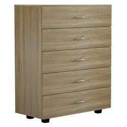 ΣΥΡΤΑΡΙΕΡΑ ΜΕΛΑΜΙΝΗΣ THORG HM8995.04- 5 ΣΥΡΤΑΡΙΑ ΣΕ SONAMA-ΛΕΥΚΟ 80Χ40Χ100Yεκ.