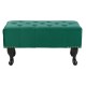 ΤΑΜΠΟΥΡΕ T.CHESTERFIELD EMMA HM226.03 ΚΥΠΑΡΙΣΣΙ ΒΕΛΟΥΔΟ-ΜΑΥΡΑ ΠΟΔΙΑ 80x45x40Υεκ