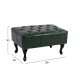 ΤΑΜΠΟΥΡΕ ΥΠΟΠΟΔΙΟ T.CHESTERFIELD EMMA HM226.08 PU ΚΥΠΑΡΙΣΣΙ-ΜΑΥΡΑ ΠΟΔΙΑ 80x45x39Yεκ.