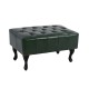 ΤΑΜΠΟΥΡΕ ΥΠΟΠΟΔΙΟ T.CHESTERFIELD EMMA HM226.08 PU ΚΥΠΑΡΙΣΣΙ-ΜΑΥΡΑ ΠΟΔΙΑ 80x45x39Yεκ.