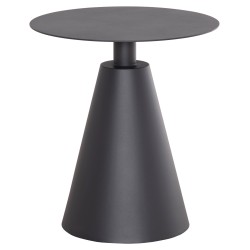 ΤΡΑΠΕΖΑΚΙ ΒΟΗΘ. ΣΤΡΟΓΓΥΛΟ ΕΞ.ΧΩΡΟΥ SERA HM6270.02 ΛΕΥΚΟ ΑΛΟΥΜΙΝΙΟ Φ50x56Υεκ.