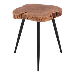 ΤΡΑΠΕΖΑΚΙ ΒΟΗΘΗΤΙΚΟ JAX HM8202.11 ΑΠΟ ΜΑΣΙΦ ΞΥΛΟ ΑΚΑΚΙΑΣ 38X40X48Y