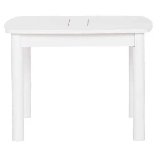 ΤΡΑΠΕΖΑΚΙ ΠΑΙΔΙΚΟ ΜΕ ΑΠΟΘ.ΧΩΡΟΥΣ RICKI HM18339.03 MDF & ΣΥΜΗΔΑ ΣΕ ΛΕΥΚΟ 65x65x47Υεκ