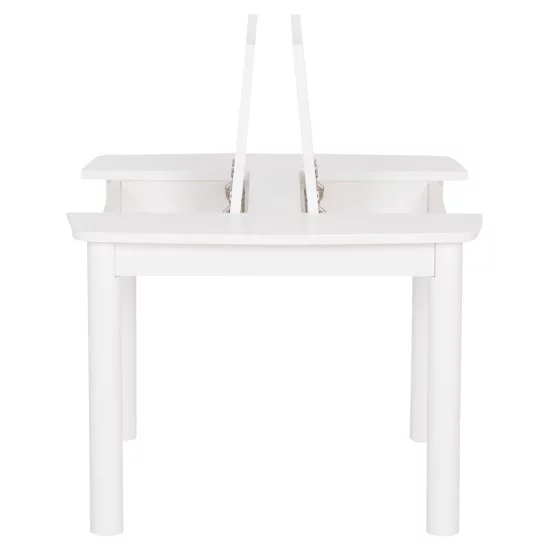 ΤΡΑΠΕΖΑΚΙ ΠΑΙΔΙΚΟ ΜΕ ΑΠΟΘ.ΧΩΡΟΥΣ RICKI HM18339.03 MDF & ΣΥΜΗΔΑ ΣΕ ΛΕΥΚΟ 65x65x47Υεκ