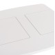 ΤΡΑΠΕΖΑΚΙ ΠΑΙΔΙΚΟ ΜΕ ΑΠΟΘ.ΧΩΡΟΥΣ RICKI HM18339.03 MDF & ΣΥΜΗΔΑ ΣΕ ΛΕΥΚΟ 65x65x47Υεκ