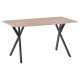 ΤΡΑΠΕΖΙ ALARICK HM8550.01 ΜΕ MDF ΕΠΙΦΑΝΕΙΑ SONAMA & ΜΕΤΑΛΛΙΚΑ ΠΟΔΙΑ 140X80X75Υ εκ. ΤΡΑΠΕΖΙ ALARICK HM8550.01 ΜΕ MDF ΕΠΙΦΑΝΕΙΑ SONAMA & ΜΕΤΑΛΛΙΚΑ ΠΟΔΙΑ 140X80X75Υ εκ.