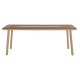 ΤΡΑΠΕΖΙ ΑΛΟΥΜΙΝΙΟΥ TABER HM5131.04 ΚΑΠΟΥΤΣΙΝΟ ΜΕ POLYWOOD TOP 200x100x75Υεκ