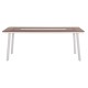 ΤΡΑΠΕΖΙ ΑΛΟΥΜΙΝΙΟΥ TABER HM5131.11 ΛΕΥΚΟ ΜΕ POLYWOOD TOP 200x100x75Υεκ