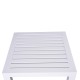 ΤΡΑΠΕΖΙ ΑΛΟΥΜΙΝΙΟΥ QIANA HM5402.01 ΛΕΥΚΟ 45x45x45,5Υ εκ.